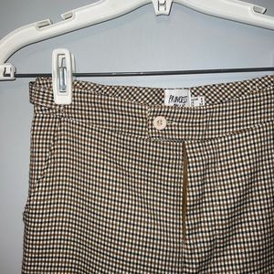 Princess Polly Plaid Flare Pants